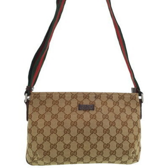 Gucci GG Canvas Shoulder Bag - Picture 1 of 8